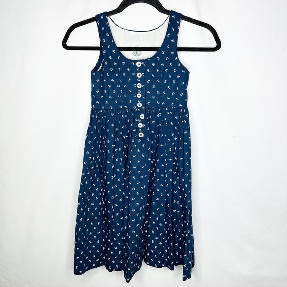 Tostmann Trachten Other - TOSTMANN TRACHTEN Blue Dress with White Flowers in Size 5